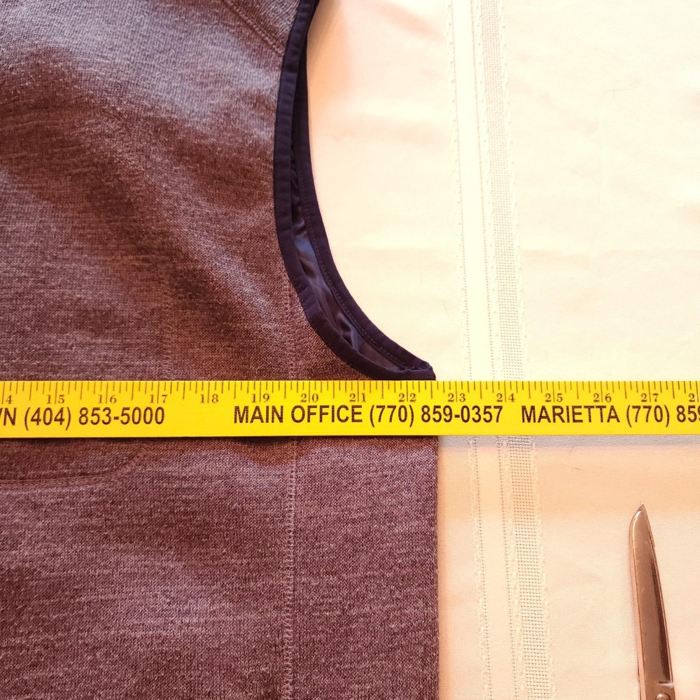johnnie-O Phantom Fleece Full Zip Vest Men's XL Gray JMVT1010 - Picture 10 of 11